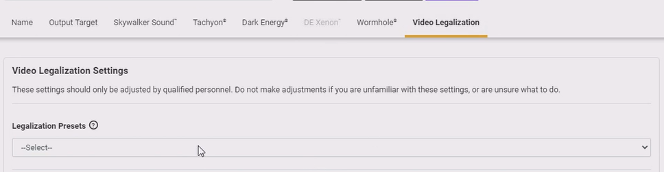 How to create standards conversion workflows in PixelStrings - video legalization